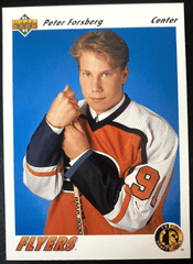 1991-92 Upper Deck Draft Choice #64 Peter Forsberg RC Flyers